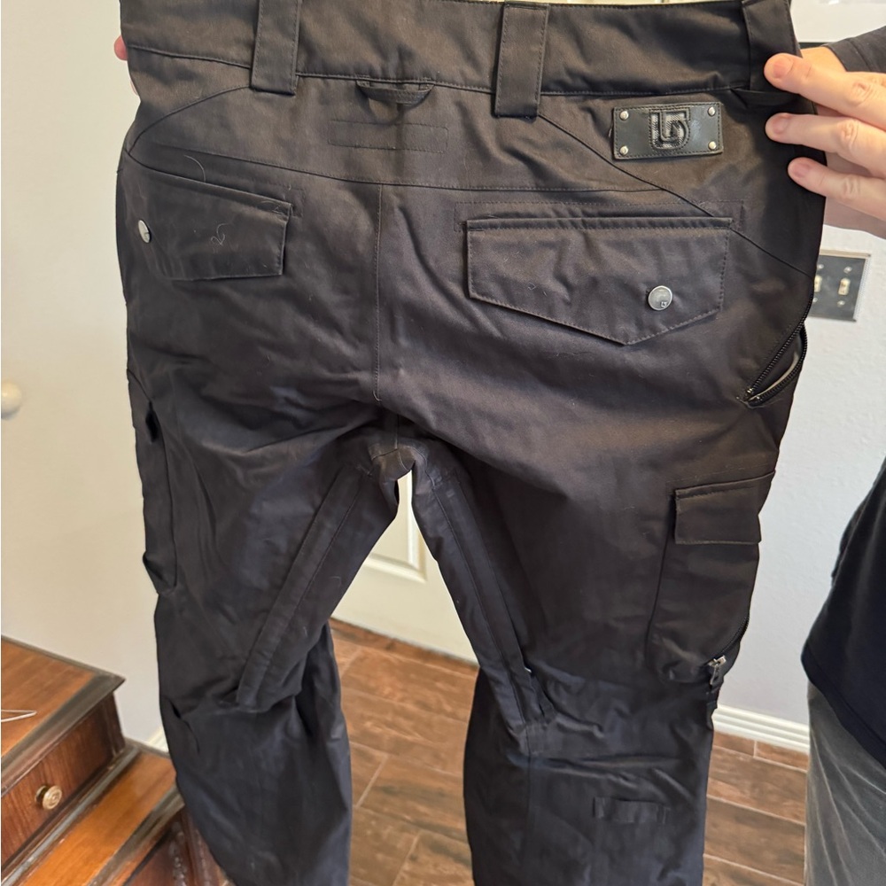 Burton Midnight Black Ski/Snowboarding Pants - Picture 4 of 5